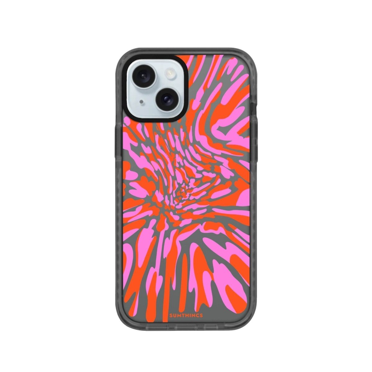 iPhone 14 Plus Neon Dreams Procase Şeffaf Telefon Kılıfı Antrasit - SUMTHINCS