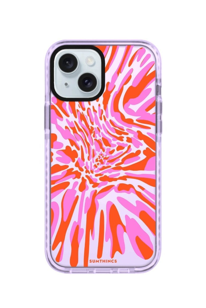 iPhone 14 Plus Neon Dreams Procase Şeffaf Telefon Kılıfı Lila - SUMTHINCS