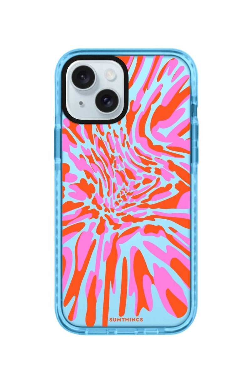 iPhone 14 Plus Neon Dreams Procase Şeffaf Telefon Kılıfı Mavi - SUMTHINCS