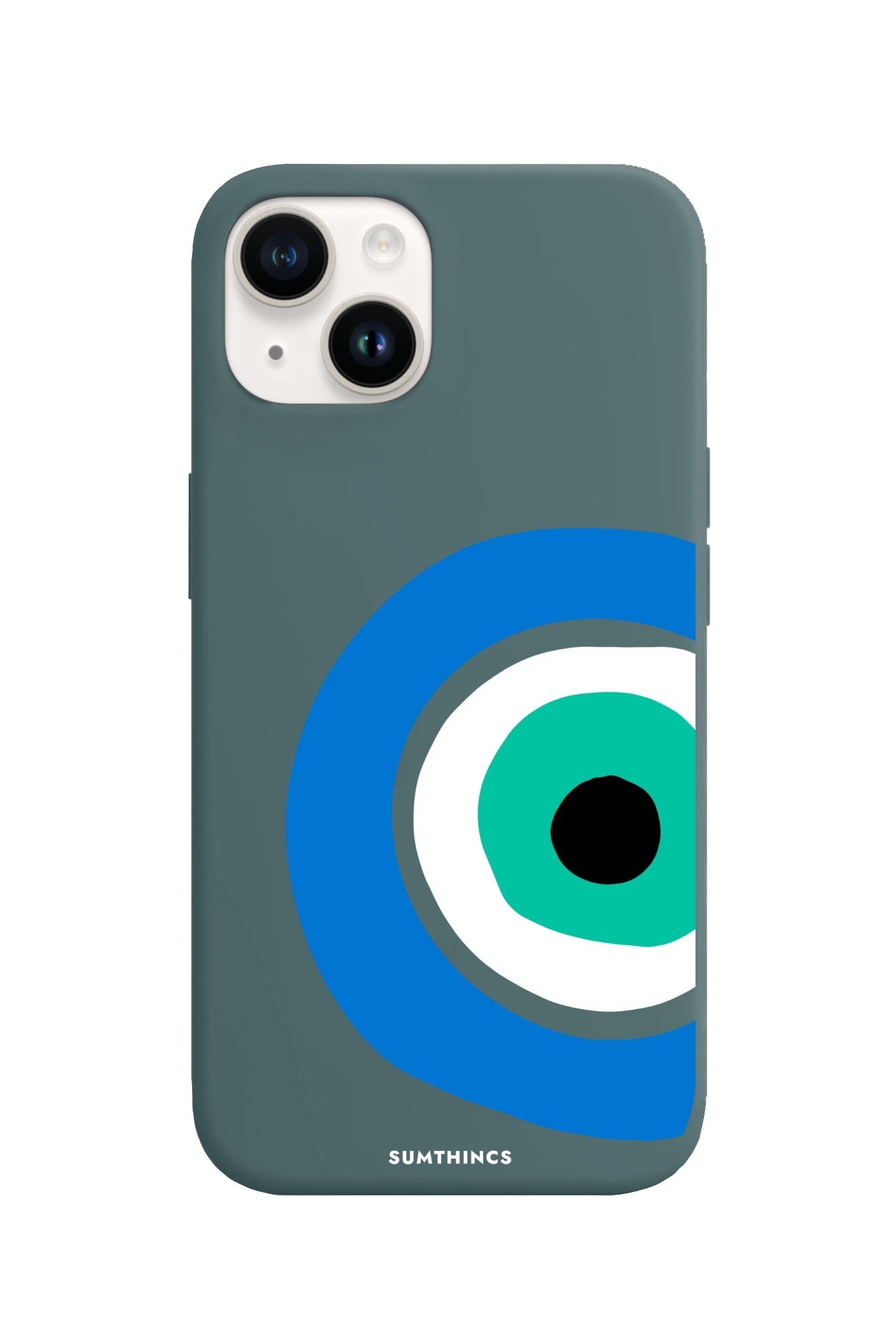 iPhone 14 Plus Ocean Eye Premium Telefon Kılıfı Kaktüs Yeşili - SUMTHINCS