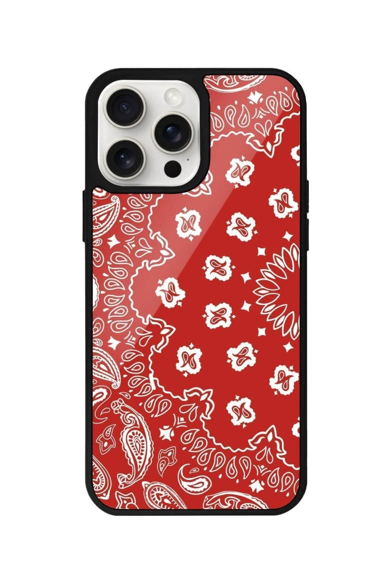 iPhone 14 Plus Paisley Glossy Cam Telefon Kılıfı - SUMTHINCS