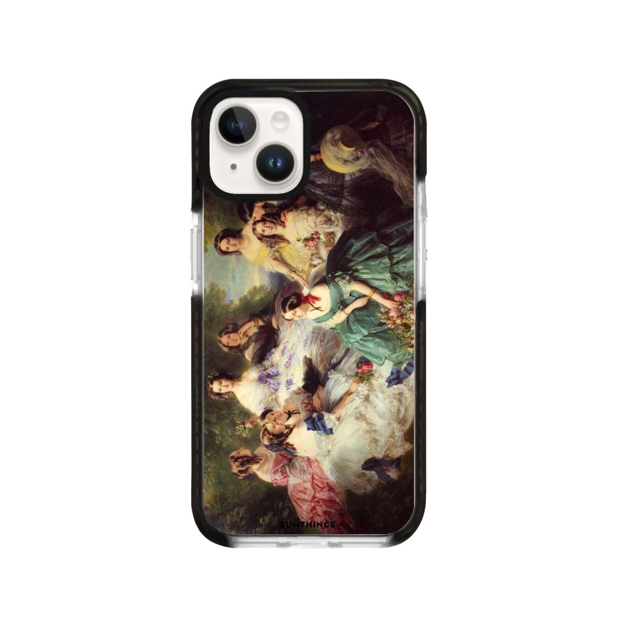 iPhone 14 Plus Picnic Procase Şeffaf Telefon Kılıfı Siyah Şeffaf - SUMTHINCS