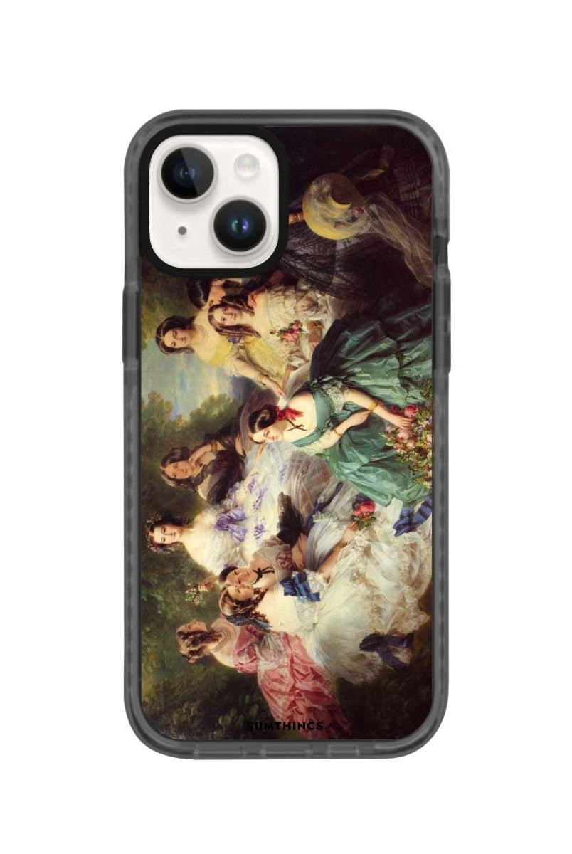 iPhone 14 Plus Picnic Procase Şeffaf Telefon Kılıfı Antrasit - SUMTHINCS