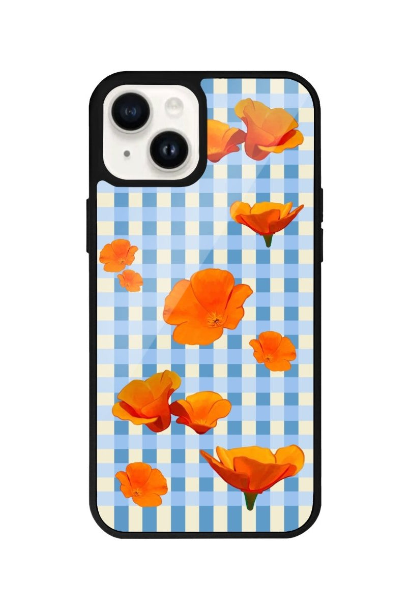 iPhone 14 Plus Poppies Glossy Cam Telefon Kılıfı - SUMTHINCS
