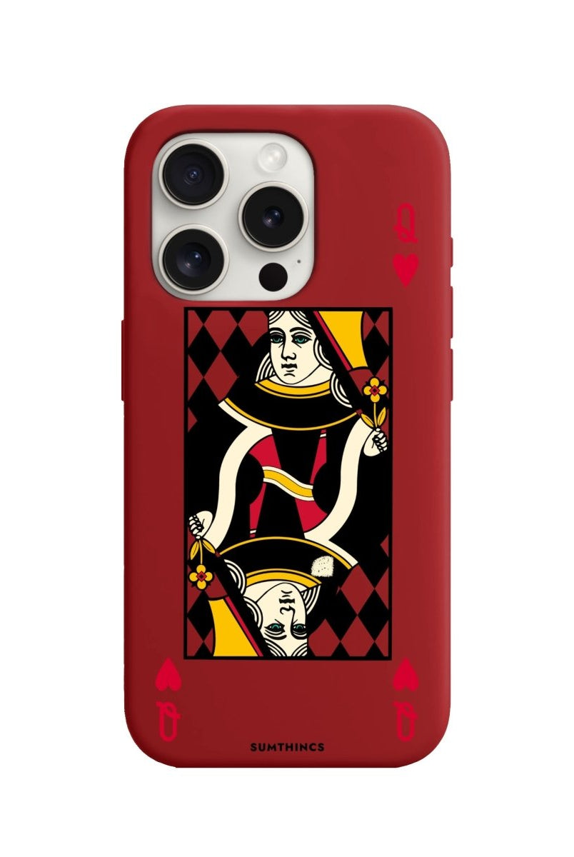 iPhone 14 Plus Queen Premium Telefon Kılıfı Kırmızı - SUMTHINCS