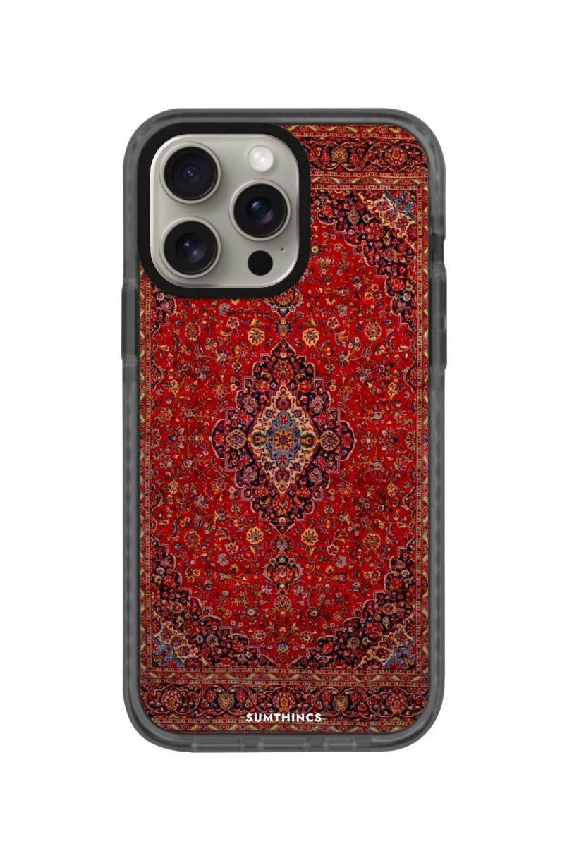 iPhone 14 Plus Red Carpet Procase Şeffaf Telefon Kılıfı Antrasit - SUMTHINCS