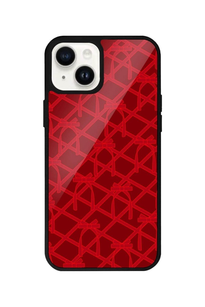 iPhone 14 Plus Ribbon Grid Glossy Cam Telefon Kılıfı - SUMTHINCS