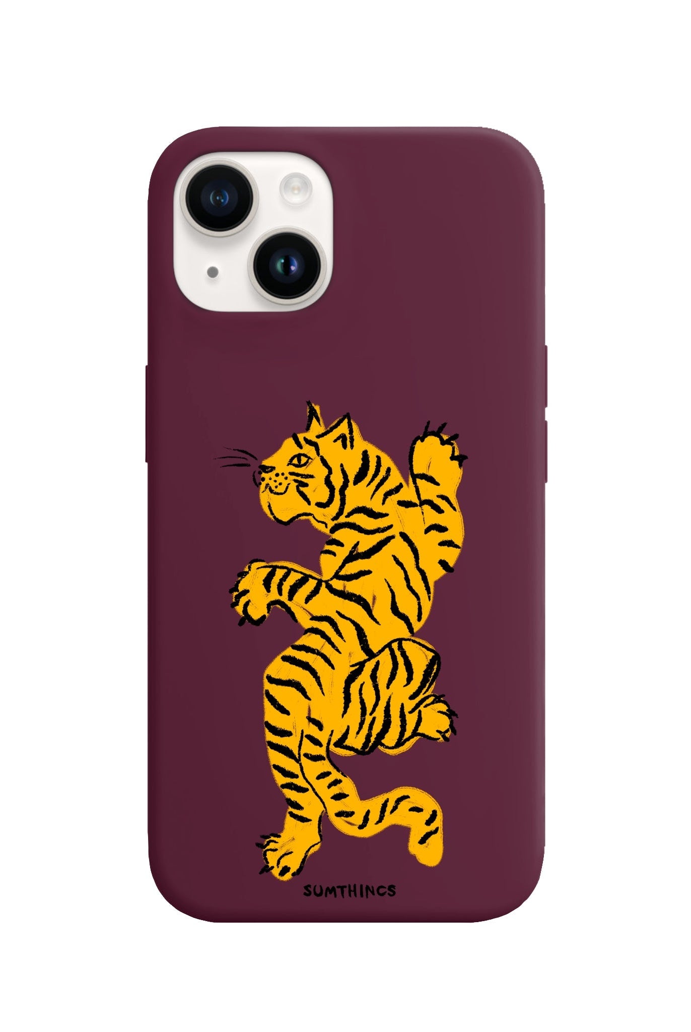 iPhone 14 Plus Roar Premium Telefon Kılıfı Bordo - SUMTHINCS