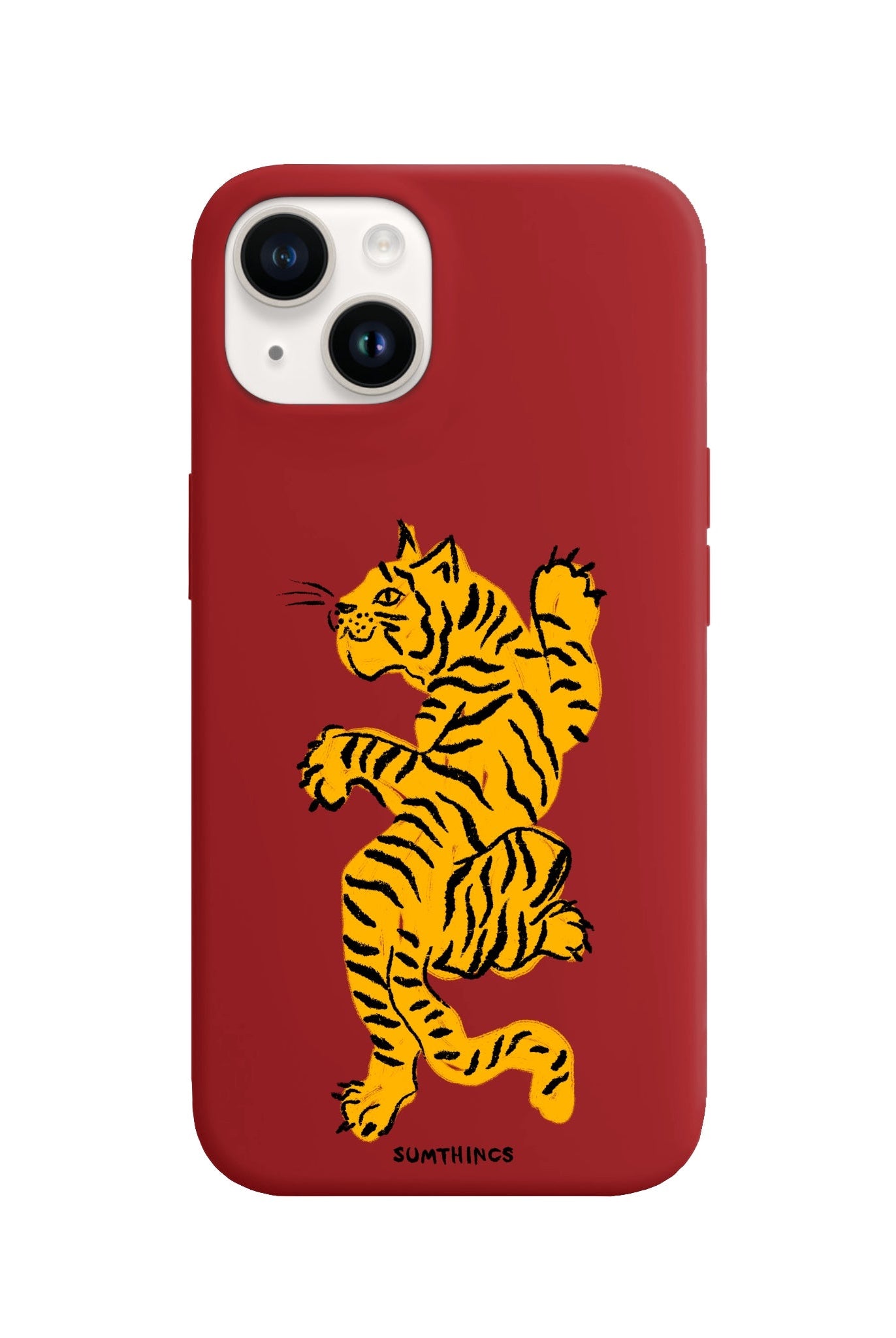 iPhone 14 Plus Roar Premium Telefon Kılıfı Kırmızı - SUMTHINCS