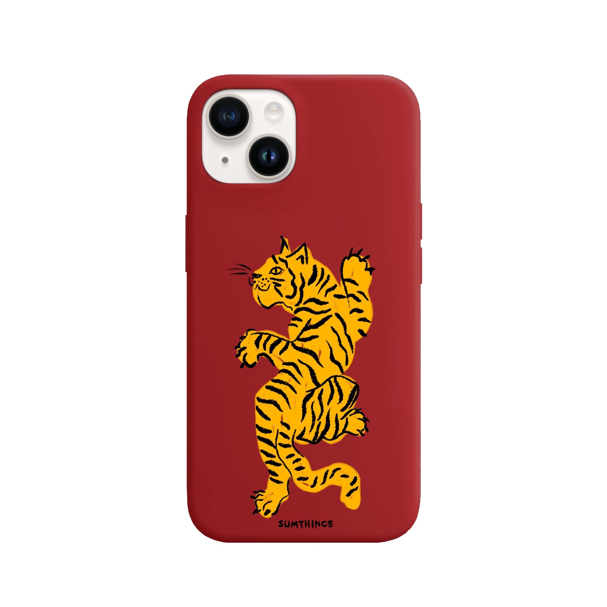 iPhone 14 Plus Roar Premium Telefon Kılıfı Kırmızı - SUMTHINCS