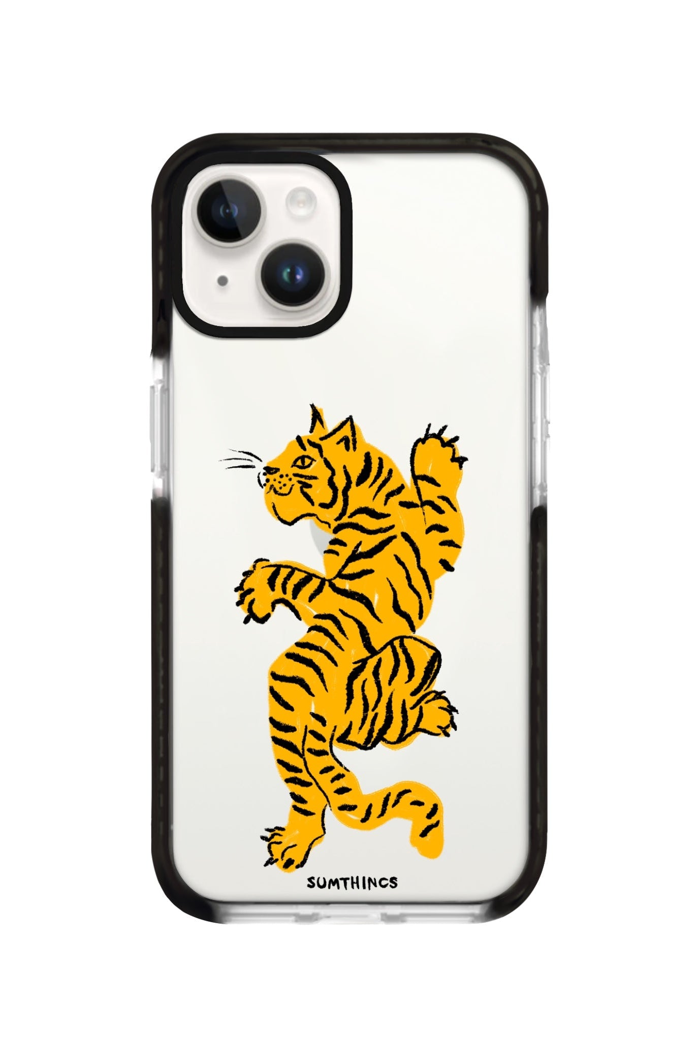 iPhone 14 Plus ROAR Procase Şeffaf Telefon Kılıfı Siyah Şeffaf - SUMTHINCS