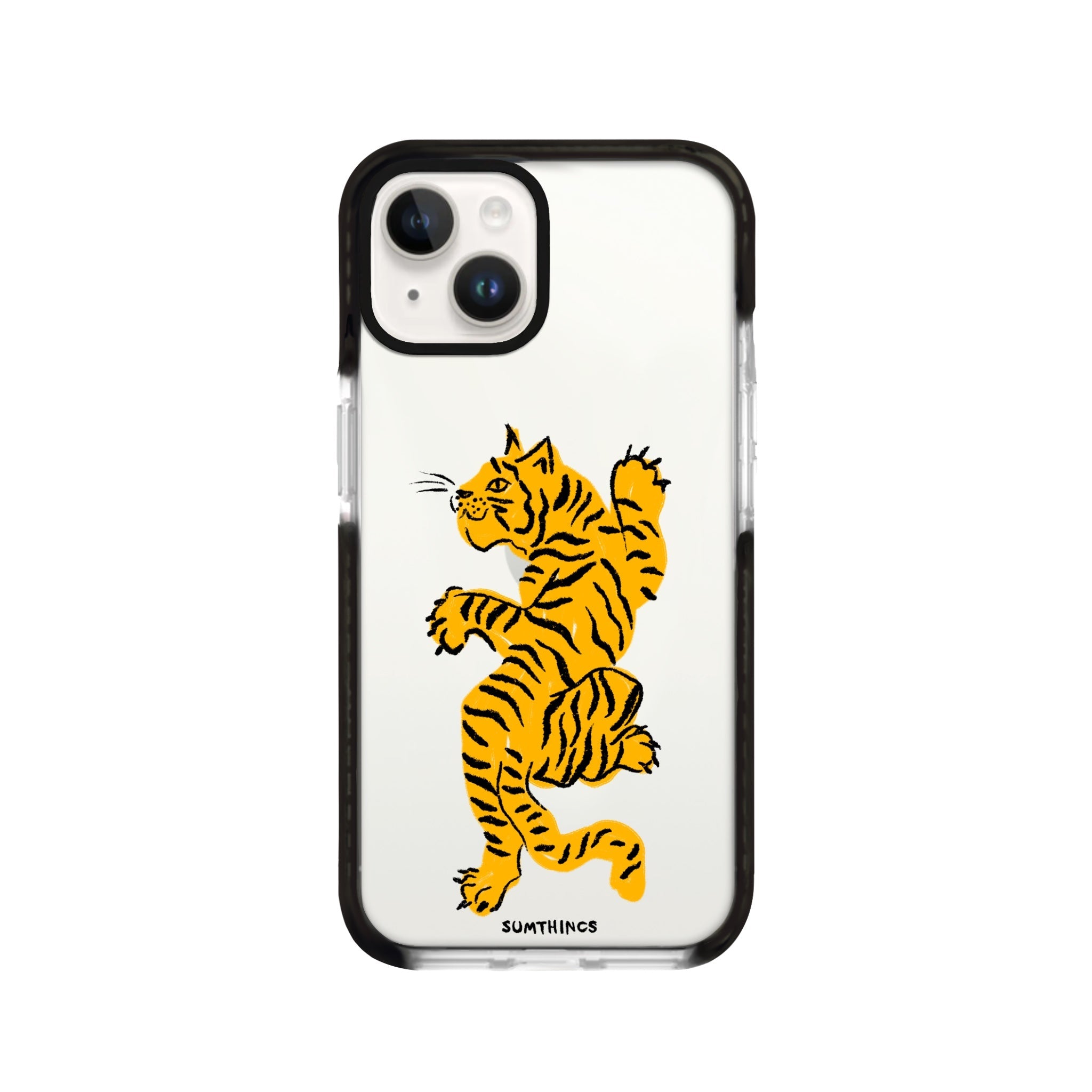 iPhone 14 Plus ROAR Procase Şeffaf Telefon Kılıfı Siyah Şeffaf - SUMTHINCS