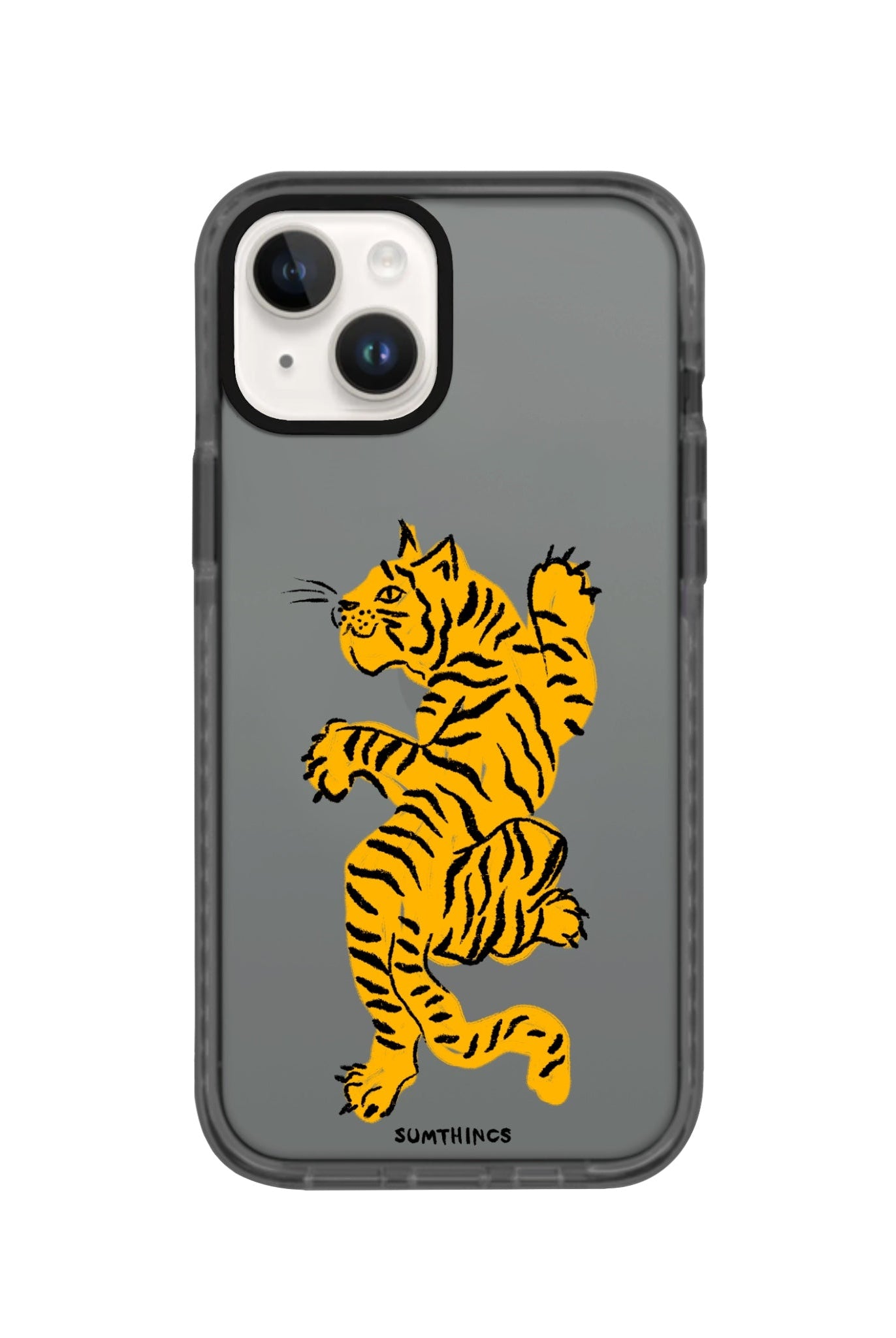 iPhone 14 Plus ROAR Procase Şeffaf Telefon Kılıfı Antrasit - SUMTHINCS