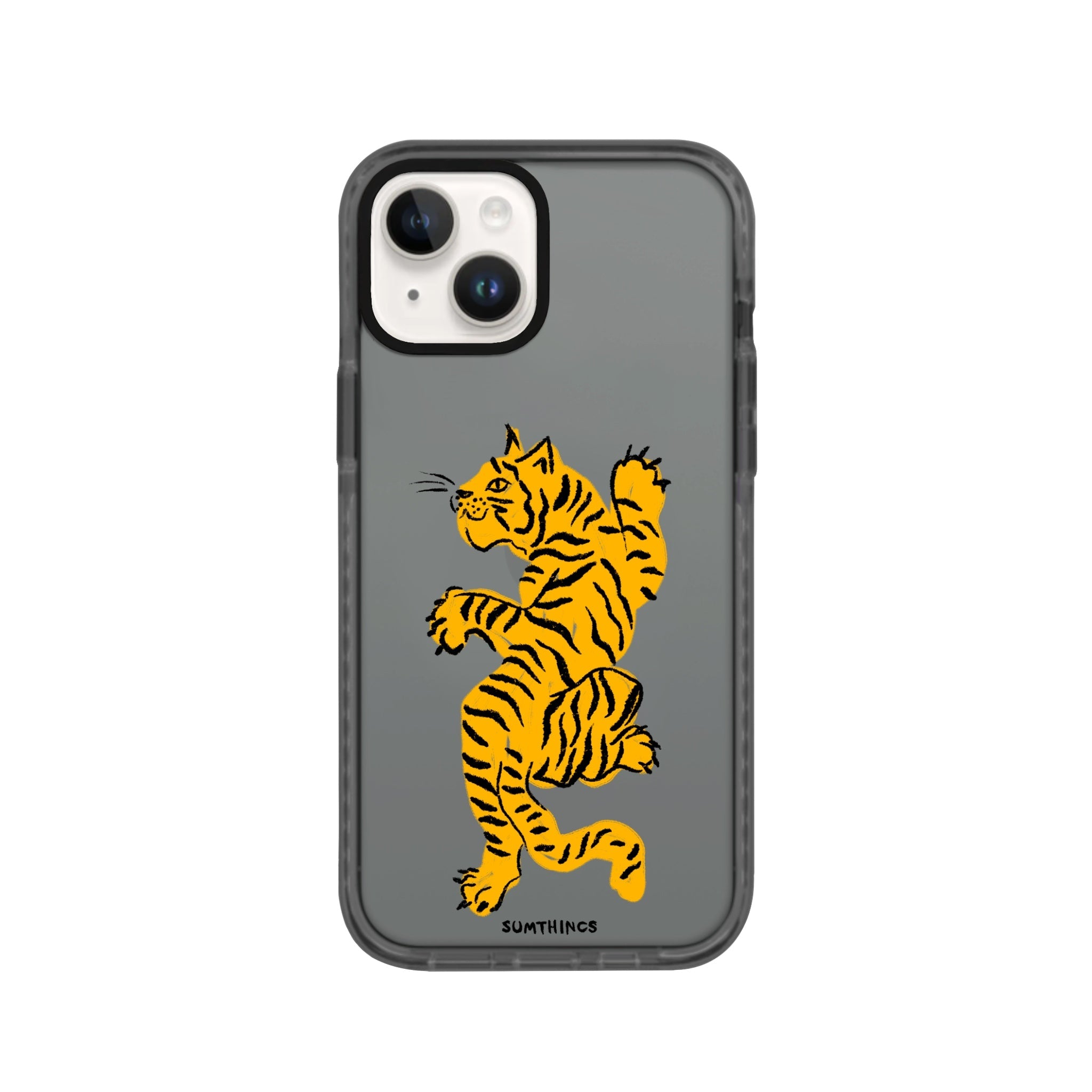 iPhone 14 Plus ROAR Procase Şeffaf Telefon Kılıfı Antrasit - SUMTHINCS