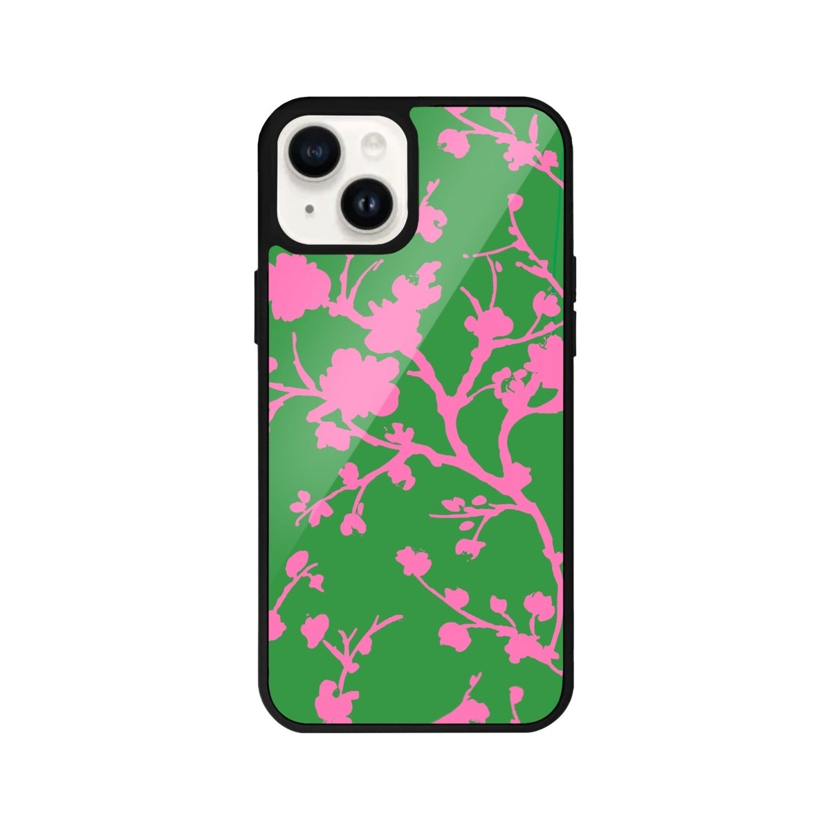 iPhone 14 Plus Sakura Glossy Cam Telefon Kılıfı - SUMTHINCS