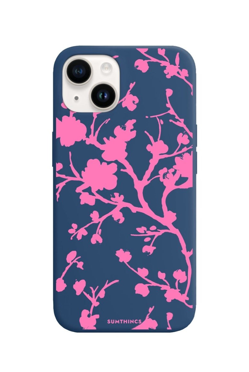 iPhone 14 Plus Sakura Premium Telefon Kılıfı Pasifik Mavi - SUMTHINCS