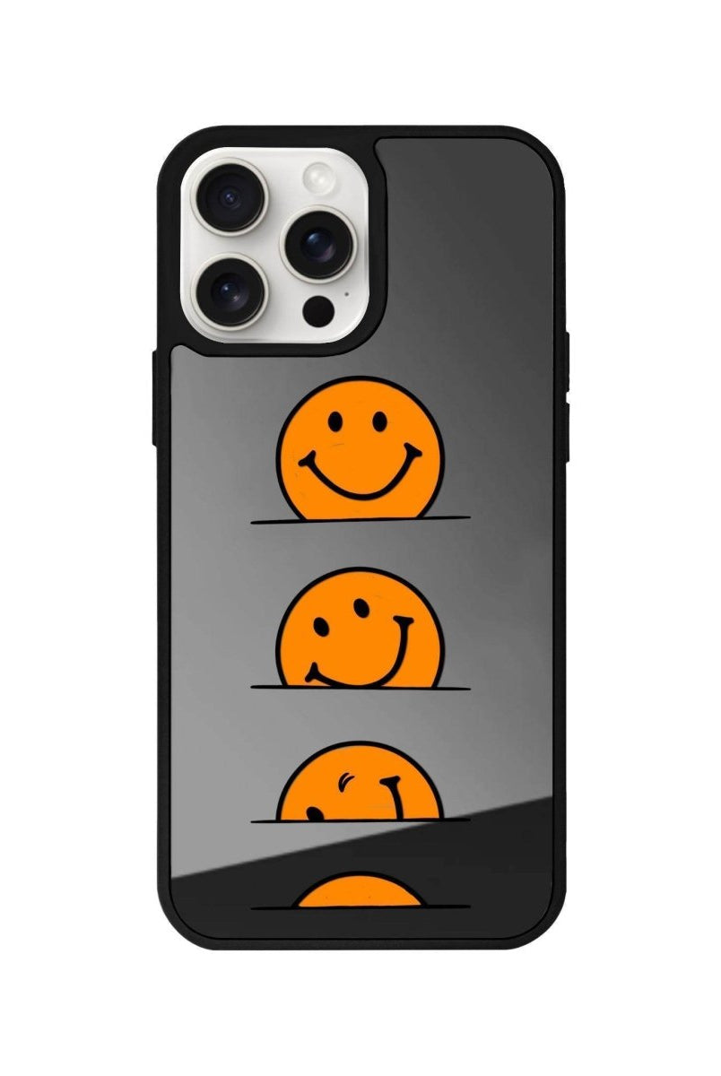 iPhone 14 Plus See You Tomorrow Mirror Aynalı Telefon Kılıfı Antrasit - SUMTHINCS