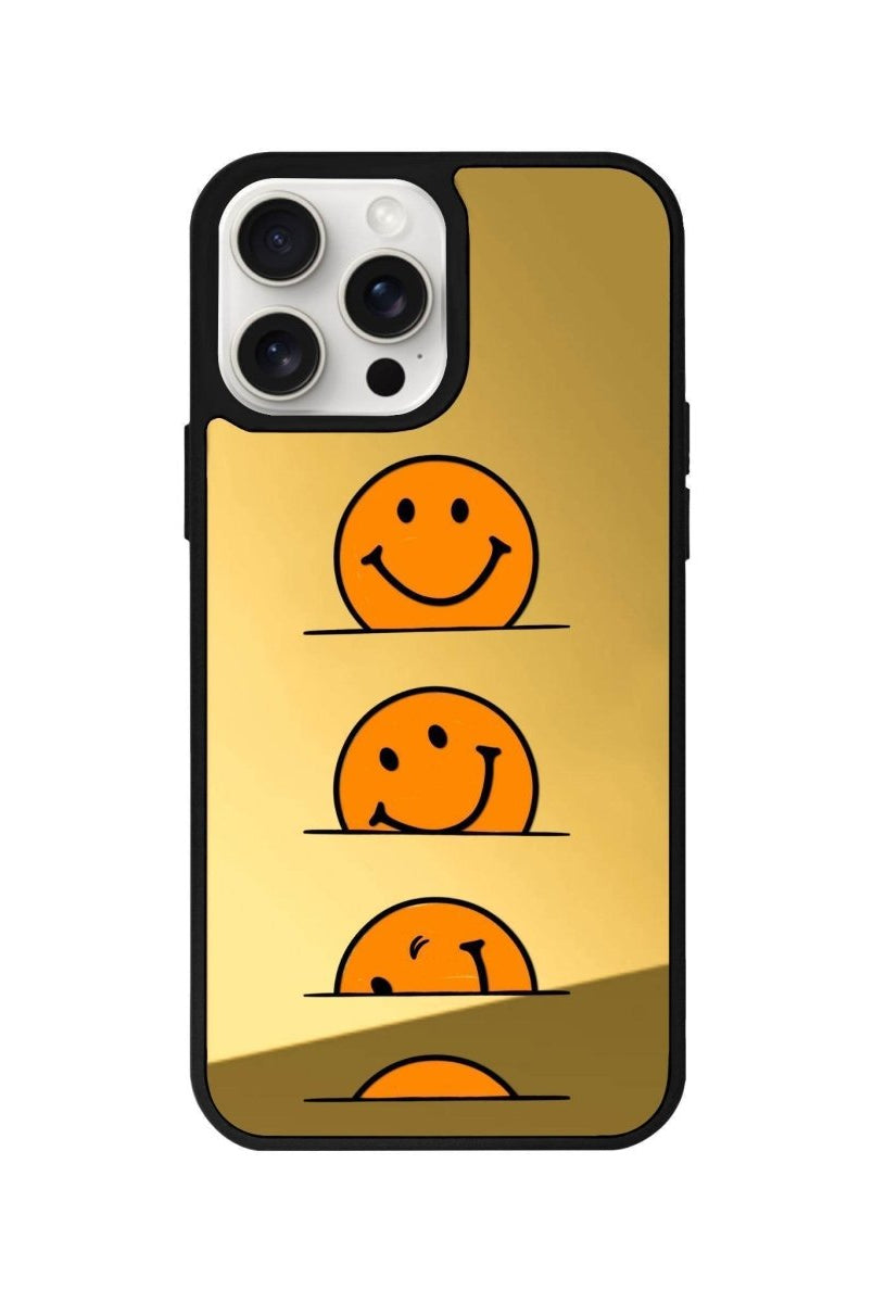 iPhone 14 Plus See You Tomorrow Mirror Aynalı Telefon Kılıfı Altın - SUMTHINCS