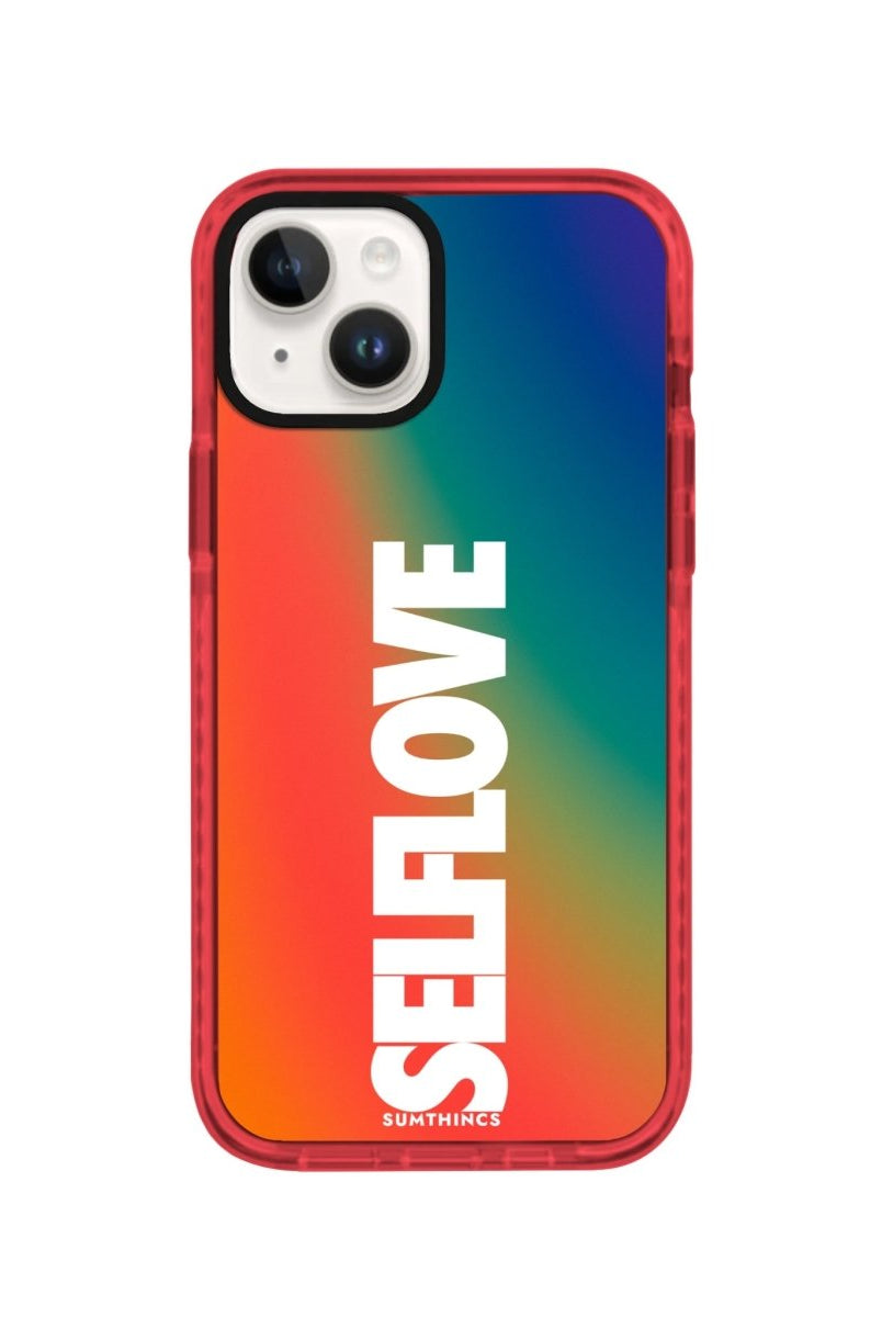 iPhone 14 Plus Selflove Procase Şeffaf Telefon Kılıfı Kırmızı - SUMTHINCS