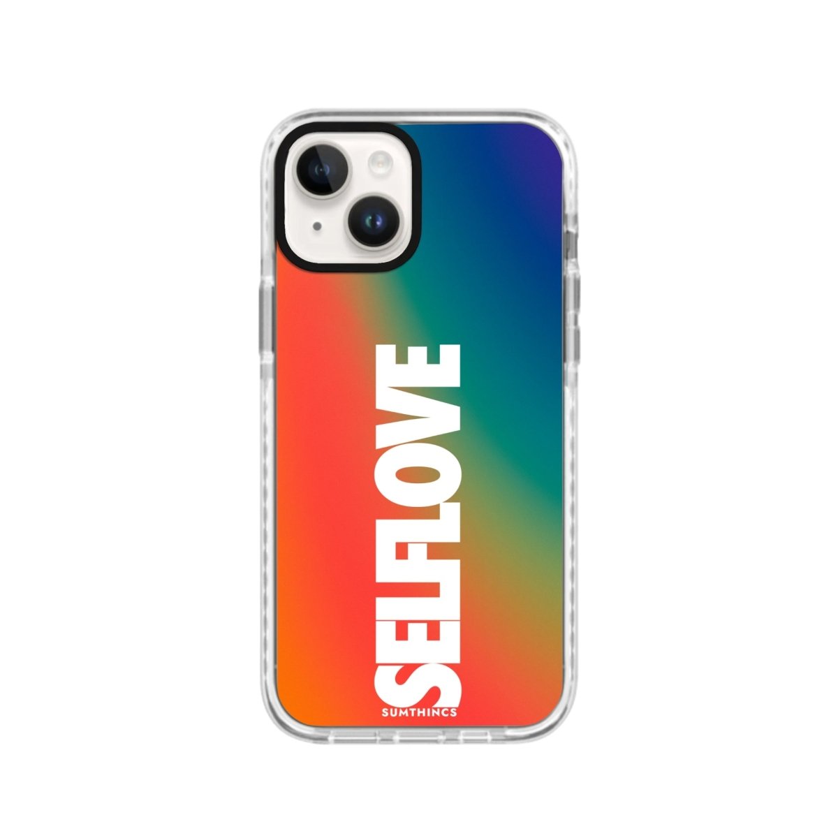 iPhone 14 Plus Selflove Procase Şeffaf Telefon Kılıfı Beyaz Şeffaf - SUMTHINCS