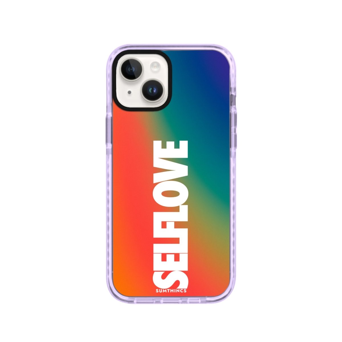 iPhone 14 Plus Selflove Procase Şeffaf Telefon Kılıfı Lila - SUMTHINCS