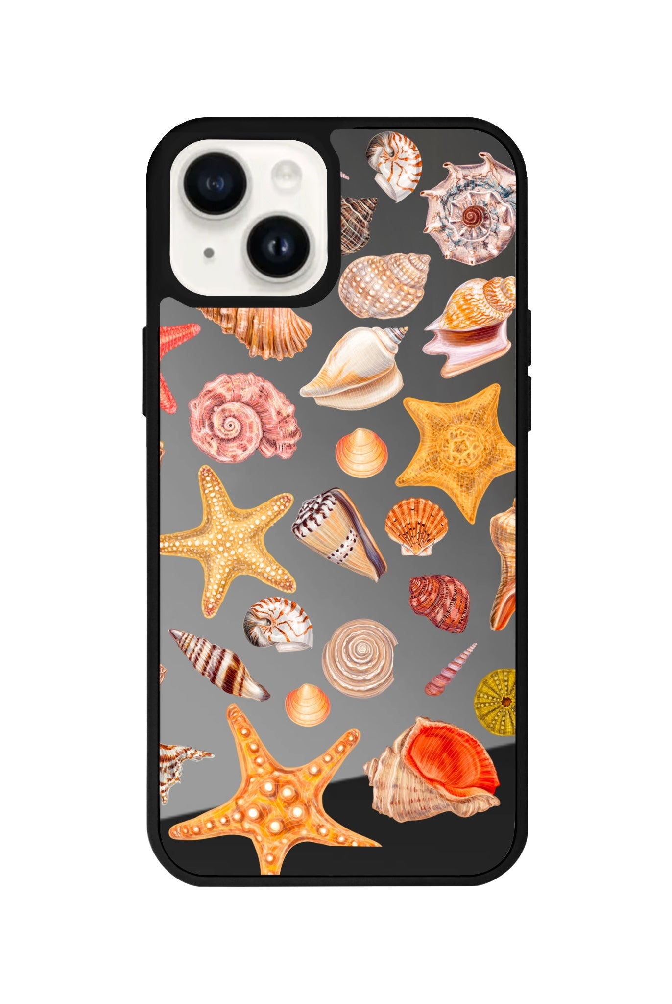 iPhone 14 Plus Shells Mirror Aynalı Telefon Kılıfı Antrasit - SUMTHINCS