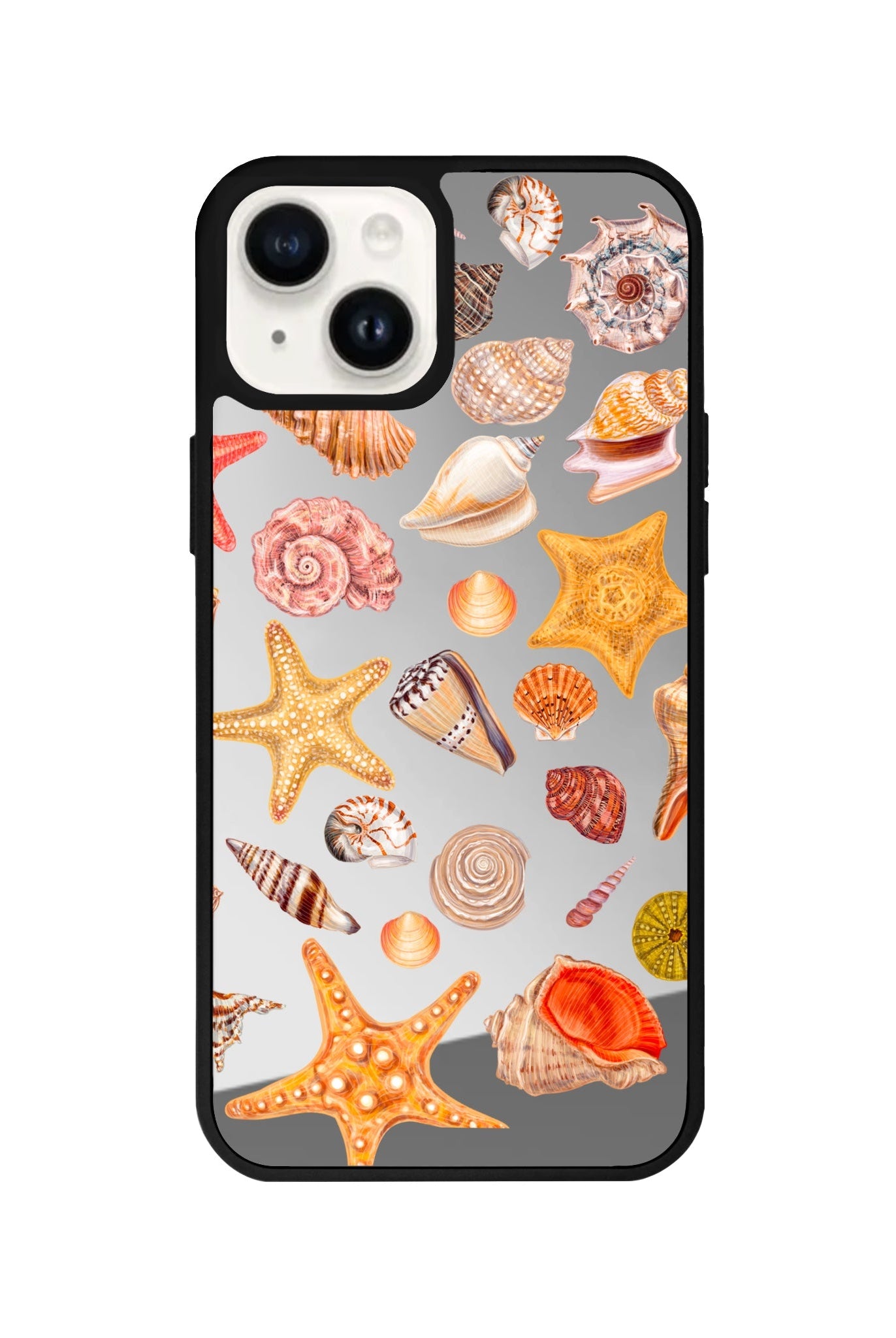 iPhone 14 Plus Shells Mirror Aynalı Telefon Kılıfı Gümüş - SUMTHINCS