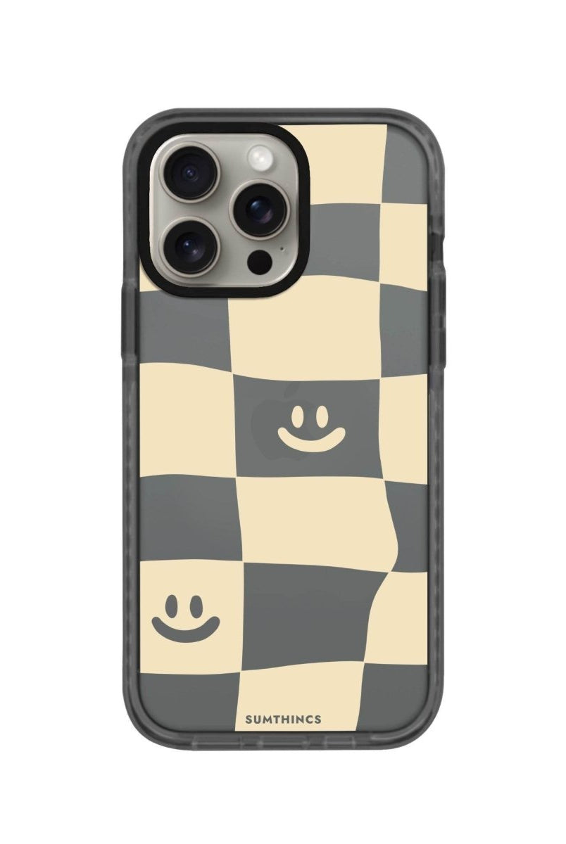 iPhone 14 Plus Smiling Check Procase Şeffaf Telefon Kılıfı Antrasit - SUMTHINCS