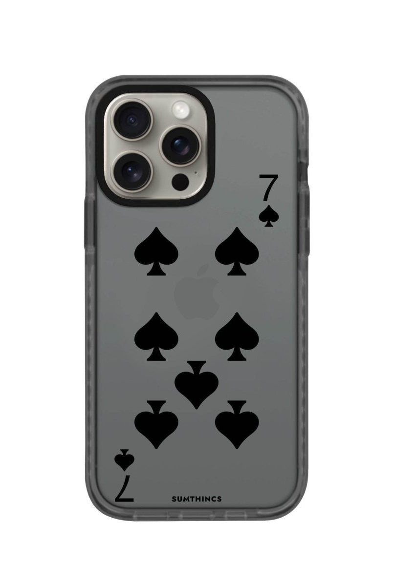 iPhone 14 Plus Spade7 Procase Şeffaf Telefon Kılıfı Antrasit - SUMTHINCS