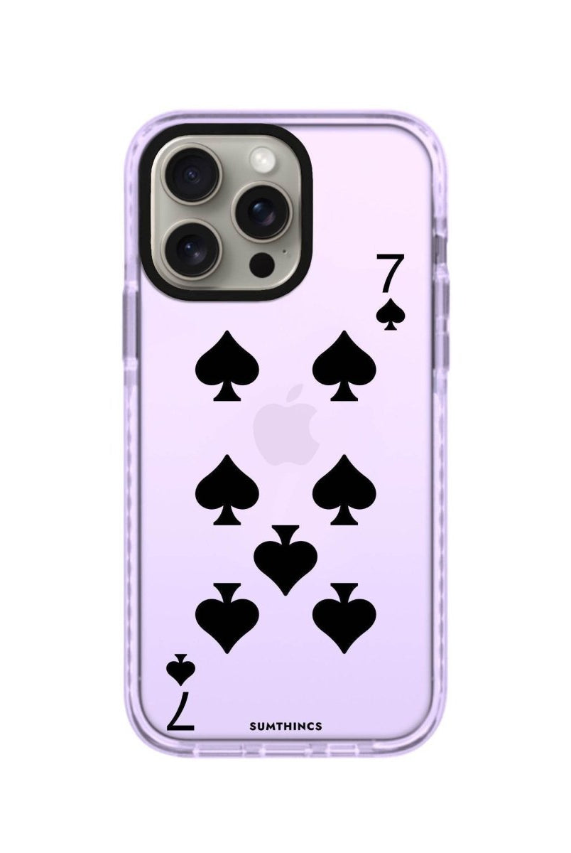 iPhone 14 Plus Spade7 Procase Şeffaf Telefon Kılıfı Lila - SUMTHINCS