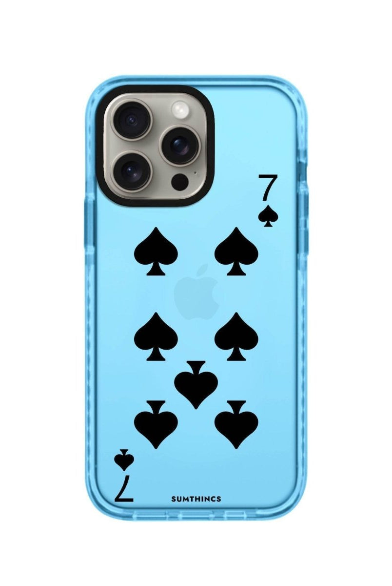 iPhone 14 Plus Spade7 Procase Şeffaf Telefon Kılıfı Mavi - SUMTHINCS