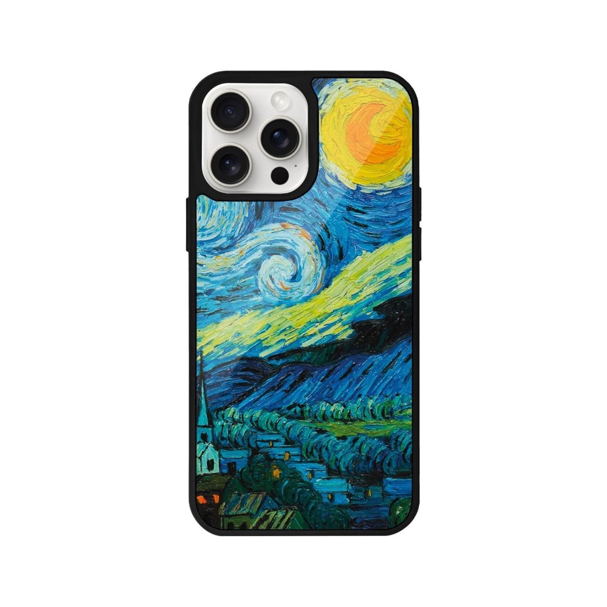 iPhone 14 Plus Starry Night Glossy Cam Telefon Kılıfı - SUMTHINCS