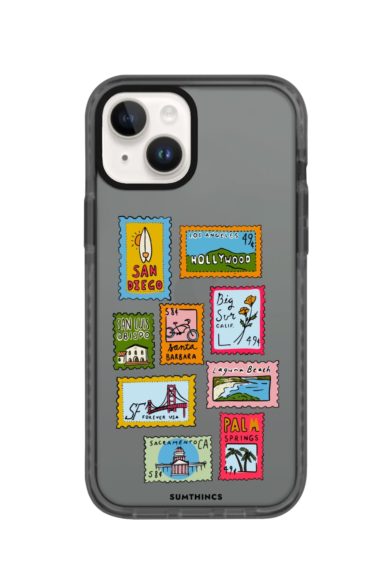 iPhone 14 Plus The Grand Tour Procase Şeffaf Telefon Kılıfı Antrasit - SUMTHINCS