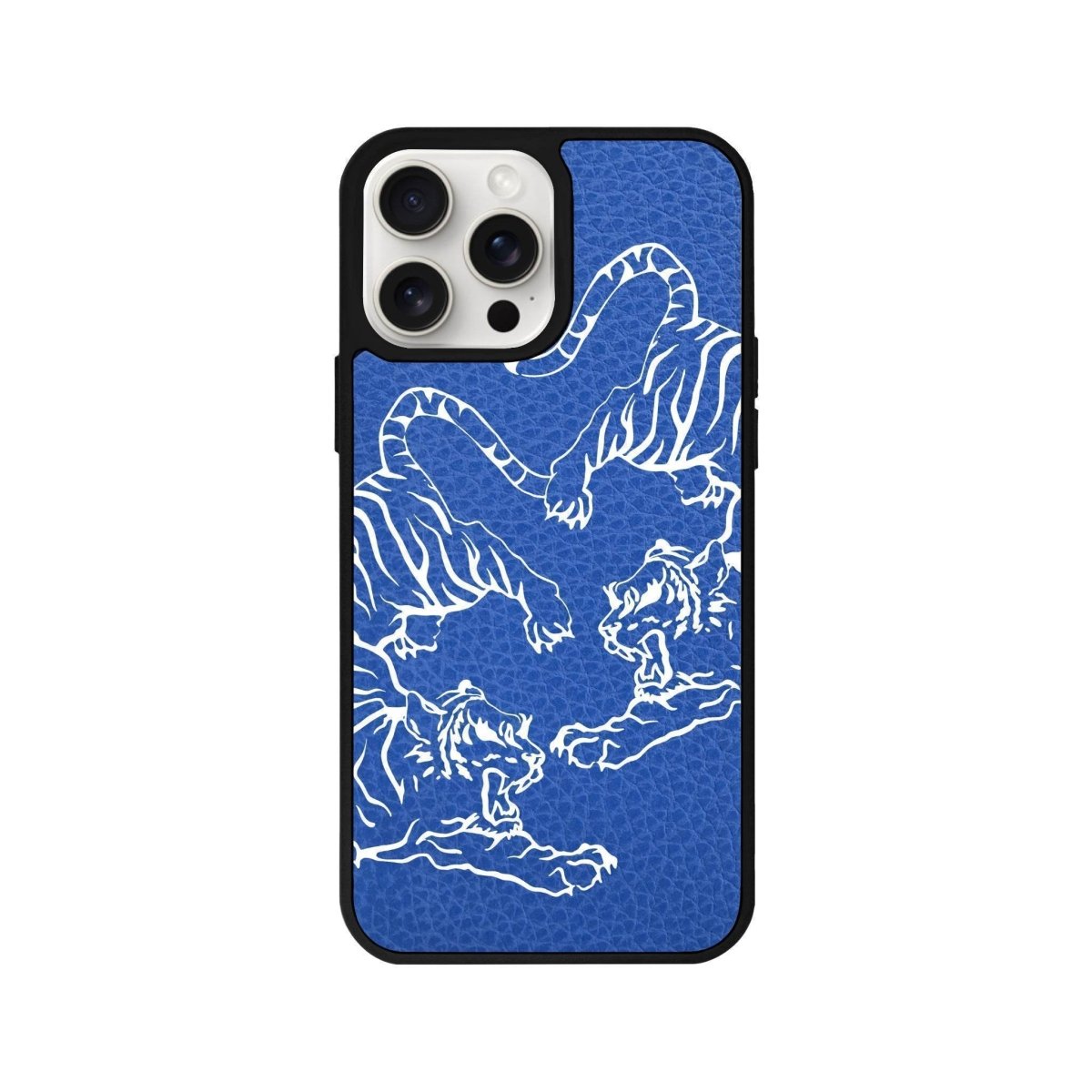 iPhone 14 Plus Tigers Leather Vegan Deri Telefon Kılıfı - SUMTHINCS