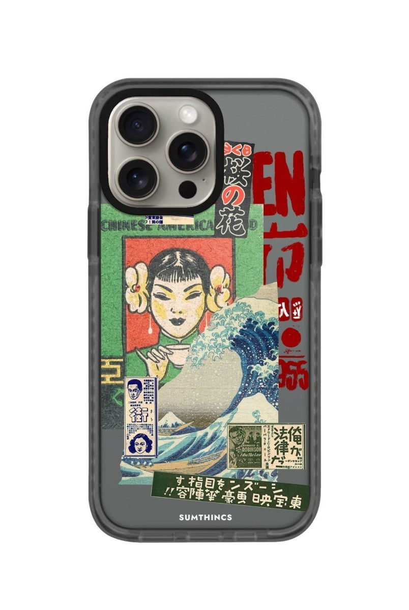 iPhone 14 Plus Vintage Poster Procase Şeffaf Telefon Kılıfı - SUMTHINCS