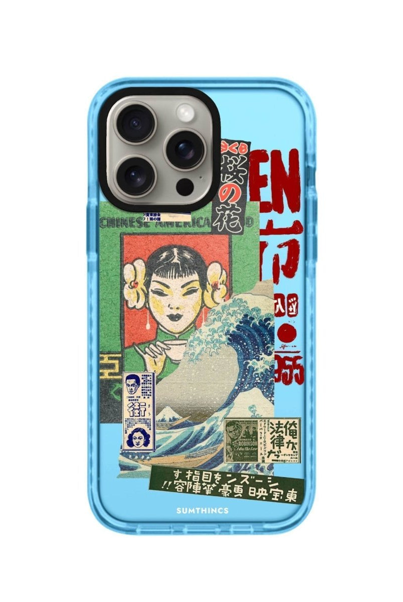 iPhone 14 Plus Vintage Poster Procase Şeffaf Telefon Kılıfı - SUMTHINCS