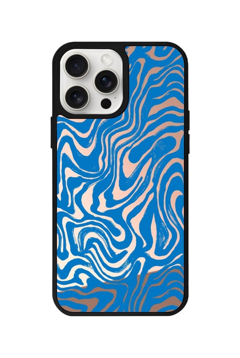 iPhone 14 Plus Vitamin Sea Mirror Aynalı Telefon Kılıfı Metalik Pembe - SUMTHINCS