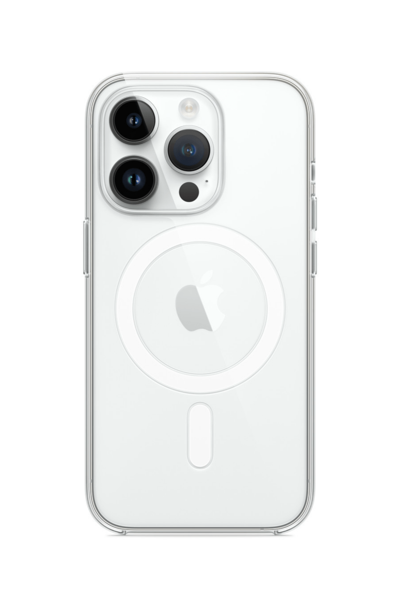 iPhone 14 Pro Max Basic Clear Magsafe Şeffaf Telefon Kılıfı - SUMTHINCS