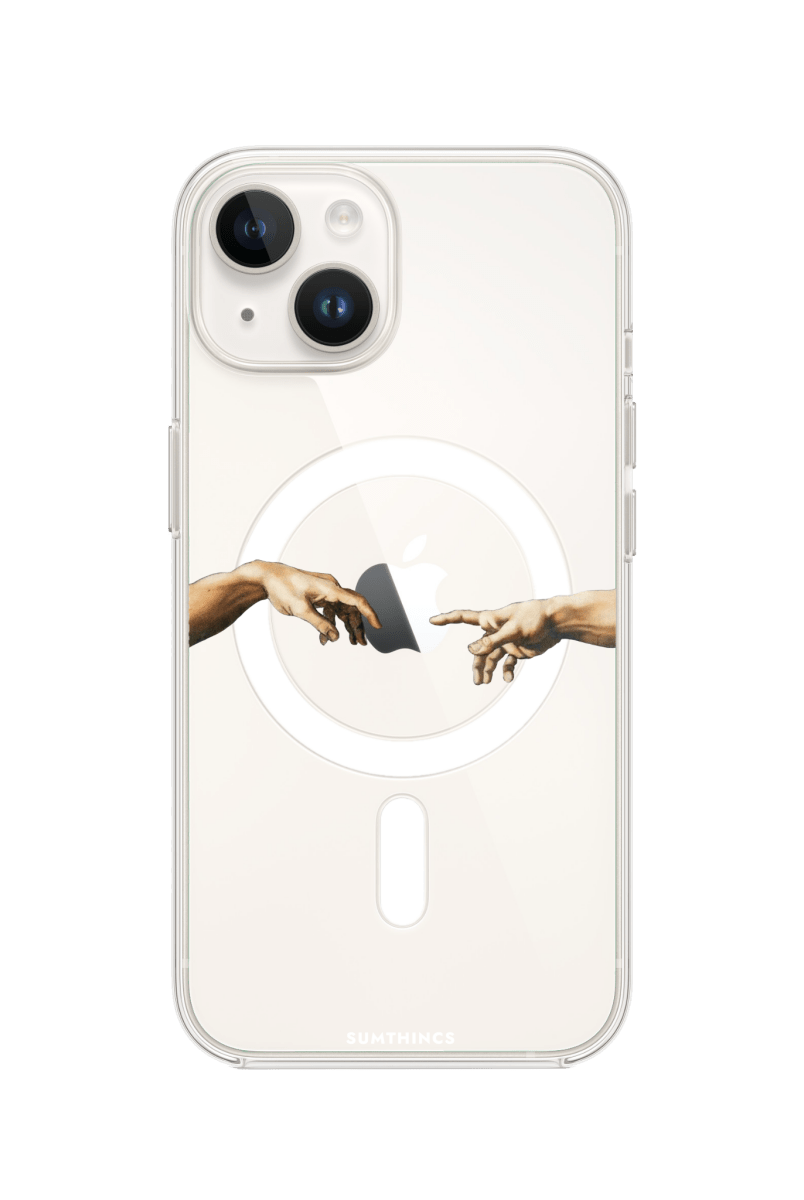 iPhone 15 Adams Creation Clear Magsafe Telefon Kılıfı - SUMTHINCS