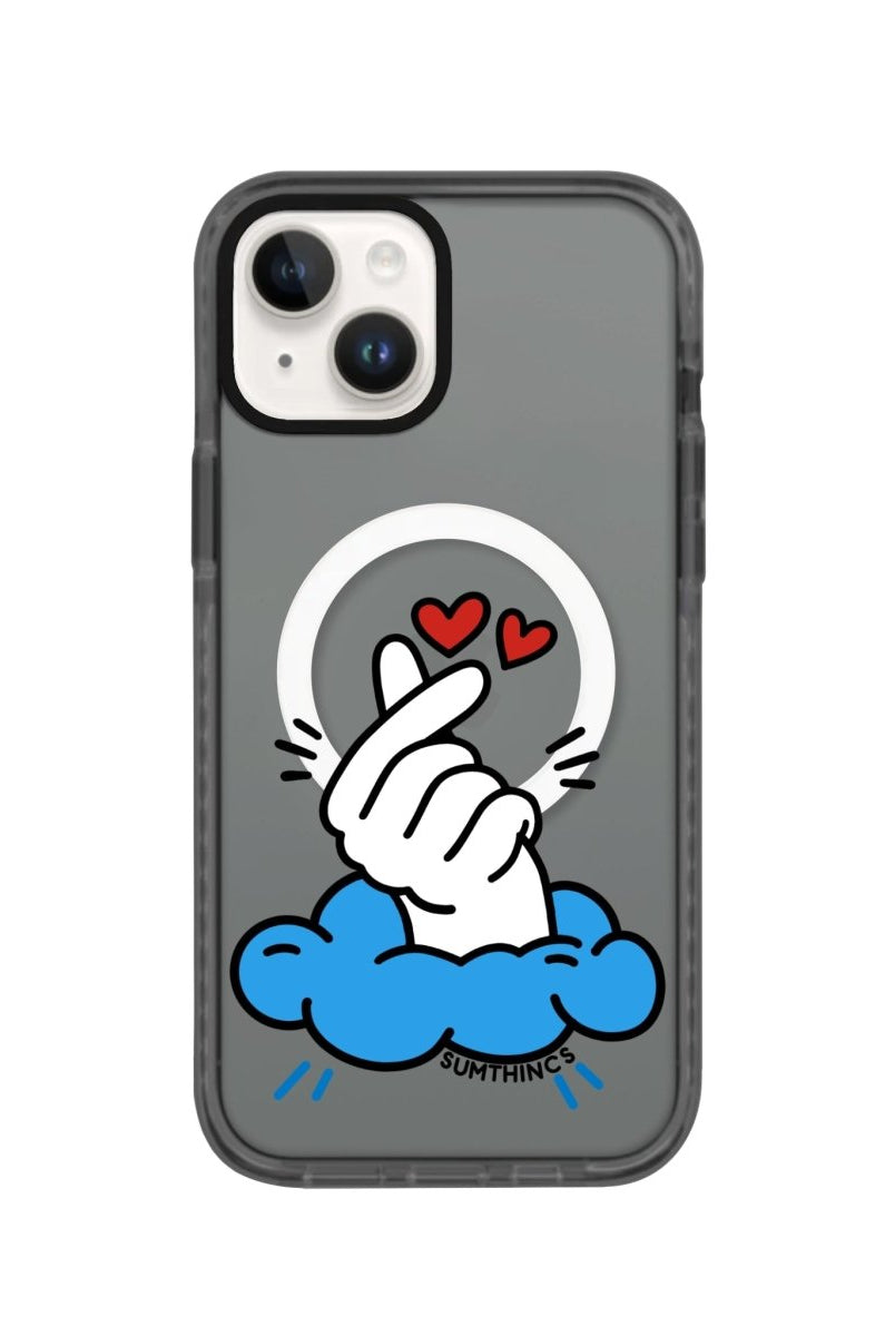 iPhone 15 Crush Magsafe Procase Telefon Kılıfı Antrasit - SUMTHINCS