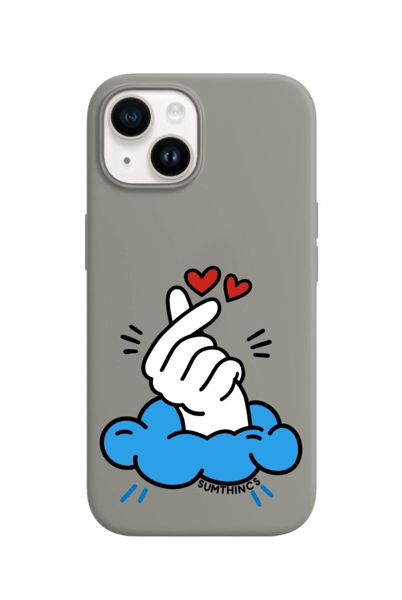 iPhone 15 Crush Premium Telefon Kılıfı Gri - SUMTHINCS