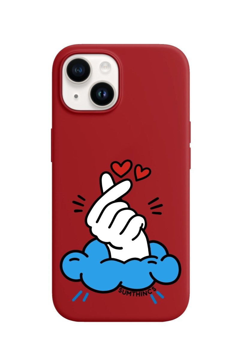 iPhone 15 Crush Premium Telefon Kılıfı Kırmızı - SUMTHINCS