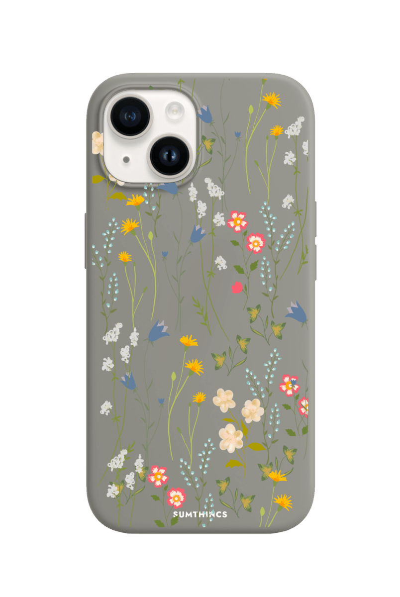 iPhone 15 Eternal Garden Premium Telefon Kılıfı Gri - SUMTHINCS