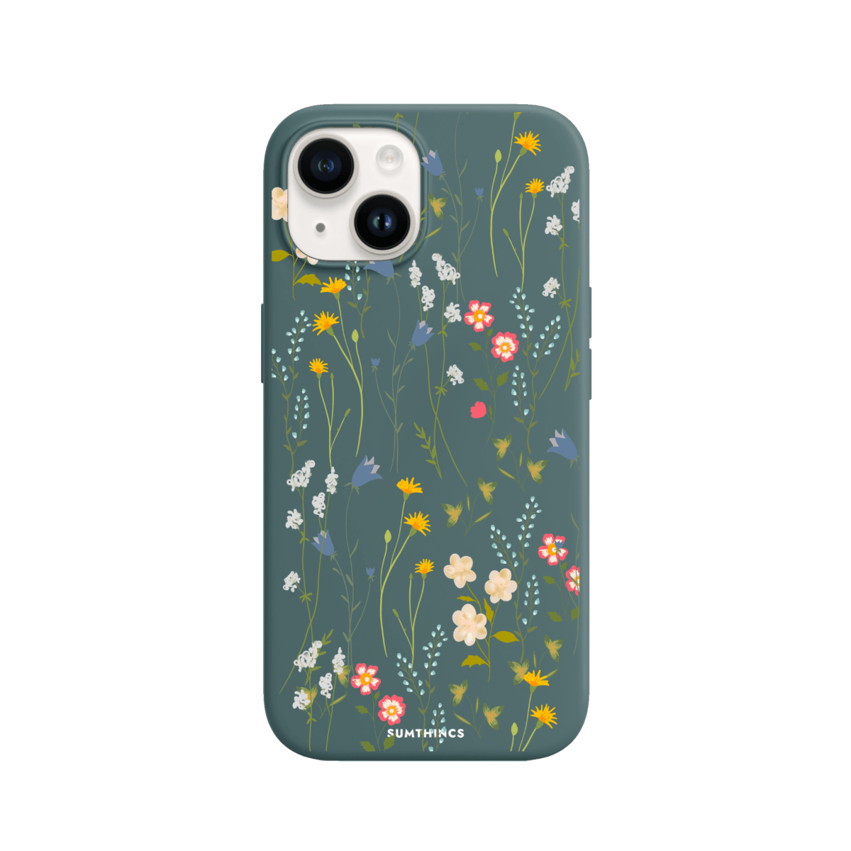 iPhone 15 Eternal Garden Premium Telefon Kılıfı Kaktüs Yeşili - SUMTHINCS