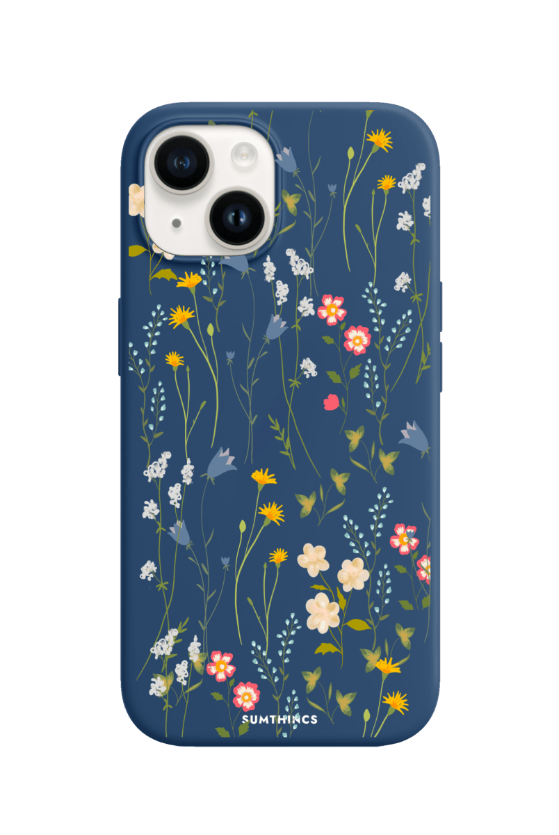 iPhone 15 Eternal Garden Premium Telefon Kılıfı Pasifik Mavi - SUMTHINCS