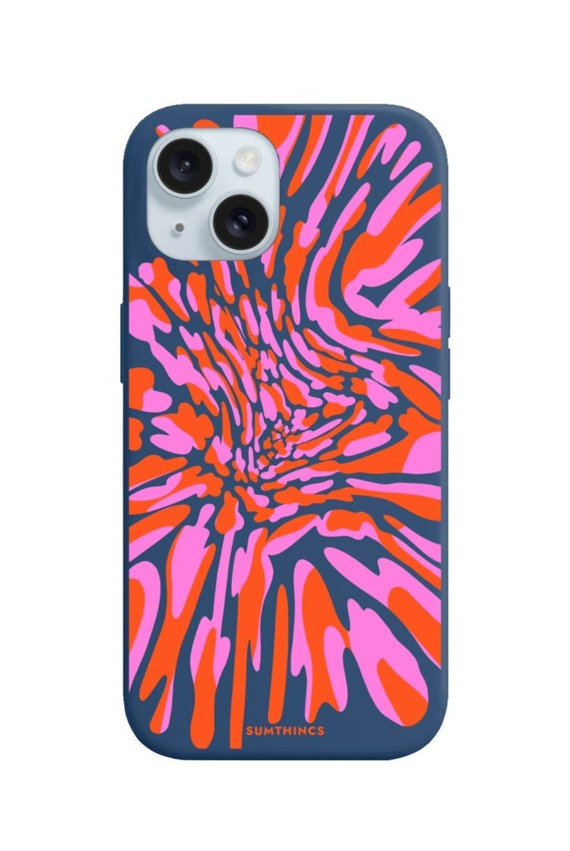 iPhone 15 Plus Neon Dreams Premium Telefon Kılıfı Pasifik Mavi - SUMTHINCS