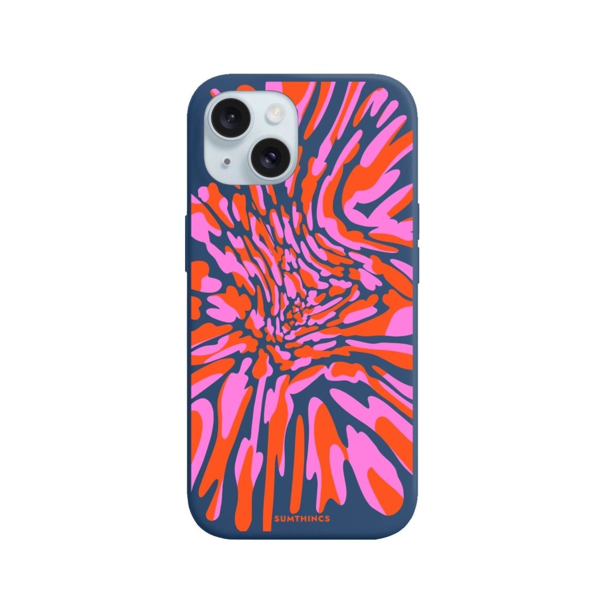 iPhone 15 Plus Neon Dreams Premium Telefon Kılıfı Pasifik Mavi - SUMTHINCS