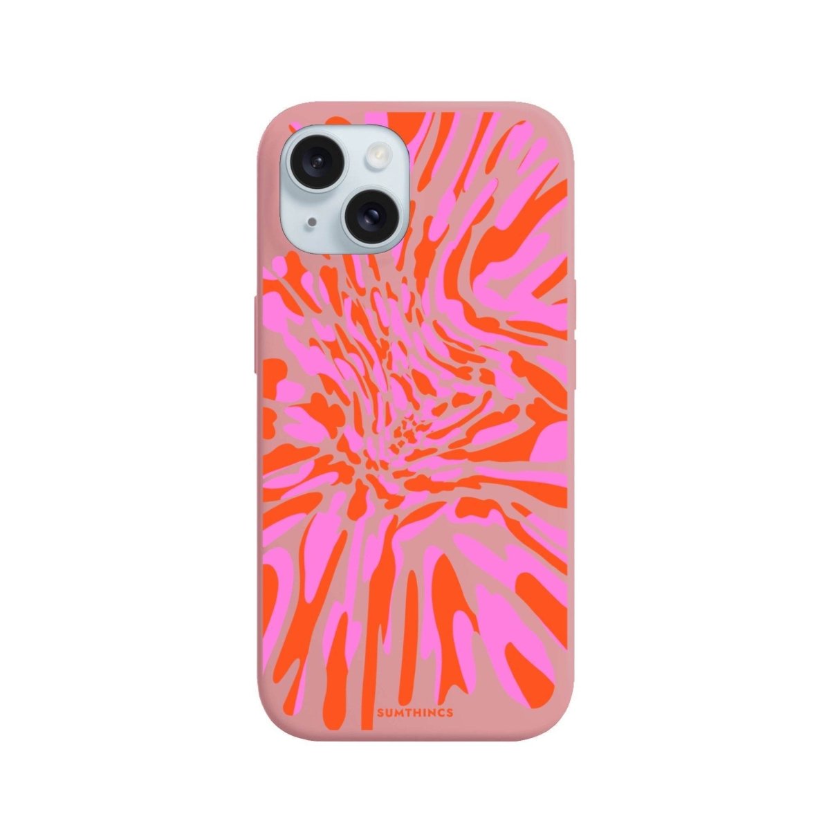 iPhone 15 Plus Neon Dreams Premium Telefon Kılıfı Pembe - SUMTHINCS