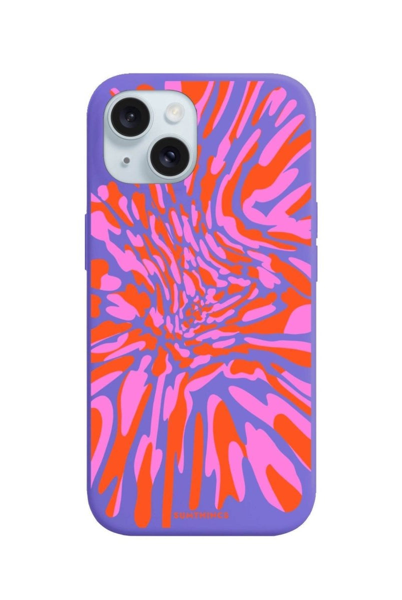 iPhone 15 Plus Neon Dreams Premium Telefon Kılıfı Lila - SUMTHINCS