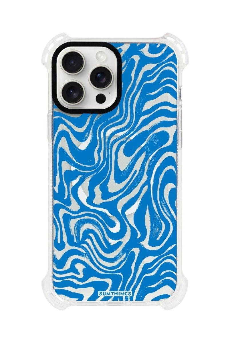 iPhone 15 Plus Vitamin Sea Bumper Magsafe Şeffaf Telefon Kılıfı Beyaz Şeffaf - SUMTHINCS